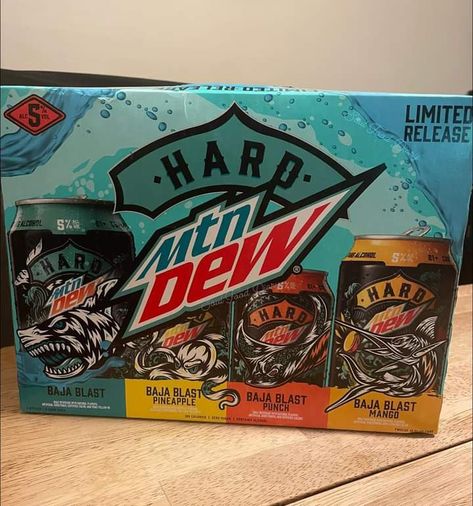 Mtn Dew Baja Blast, Baja Blast, Mtn Dew, Canadian Money, Party Drinks Alcohol, Cloud Tattoo, Yummy Alcoholic Drinks, Character Board, Drinks Alcohol