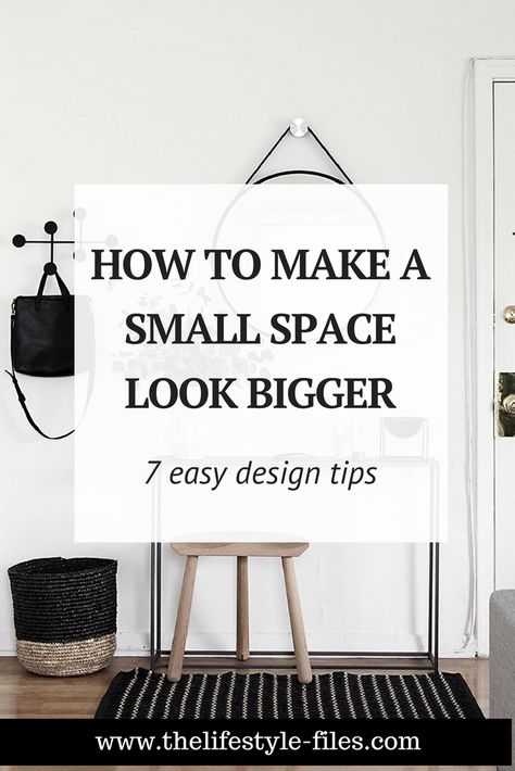 Minimalist design tips: How to make a small space look bigger - The Lifestyle Files Modern Minimalist Living Room Minimalism, Minimalism Interior Design, Clean Interior Design, Timeless Interior Design, Small Space Interior Design, Minimal Interior Design, Easy Tricks, Modern Minimalist Living Room, Small Space Design