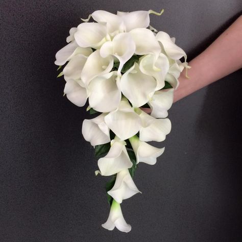 Calla Lily Bouquet Cascading, Orchid Cala Lily Bouquet, Cascading Cala Lily Wedding Bouquets, Long Calla Lily Bouquet, Cascading Calla Lily Bouquet, Calla Lily Bridal Bouquet Simple, Orchid Calla Lily Bouquet, Calla Lily Bridal Bouquet Cascading, Calla Lily And Orchid Bouquet