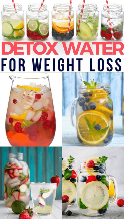 Detox Water For Weight Loose, 5 Day Detox Cleanse Fat Burning, Loosing Weight Water Detox Drinks, Ginger Detox Water, Best Detox Water, Detox Water Fat Burning, Ginger Detox, Infused Waters, Water Detox