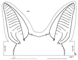 Kindergarten Animals Plants, Animals & the Earth Worksheets: Bat Headband Bat Science Activities, Bat Activities For Kids, Shark Headband, Bat Lessons, Bats Unit, Classroom Holiday Crafts, Bats Activities, Bat Headband, Bat Craft