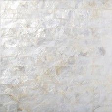 TST Freshwater Shell Pad Tiles Subway Natural White Seamless Shell Living Room & Bathroom Mosaic Tile Farmhouse Master Bath, Mother Of Pearl Tiles, Mosaic Shower Tile, Pearl Backsplash, Pearl Tiles, Greige Kitchen, Backsplash Bathroom Wall, Shell Tiles, Pearl Tile