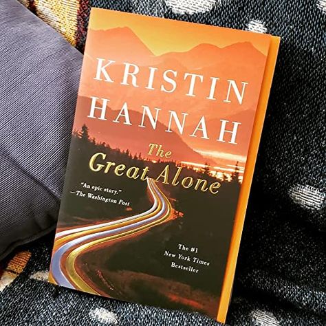 The Great Alone Kristin Hannah, Backyard Reading, The Great Alone, Read With Me, Kristin Hannah, Poetic Words, Never Fall In Love, Book Discussion, Reading Rainbow