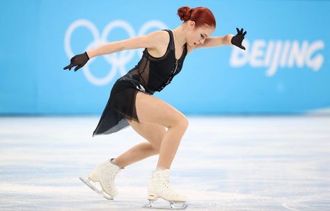 Alexandra Trusova Cruella, Beijing Olympics, Alexandra Trusova, Figure Skating, Beijing, Skating, Running, Quick Saves