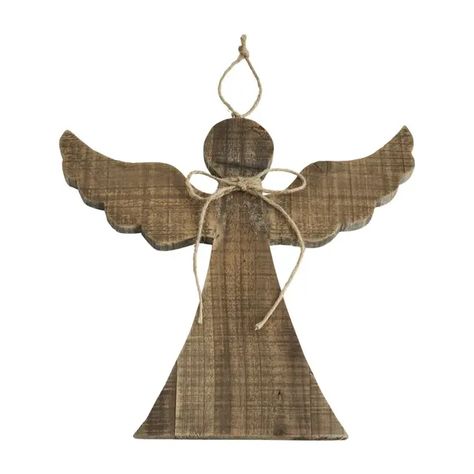 Wooden Angels, Wood Angel, Decorative Gourds, Wooden Angel, Scrap Wood Projects, Gold Angel, Wood Hangers, Christmas Wood Crafts, Angel Ornaments