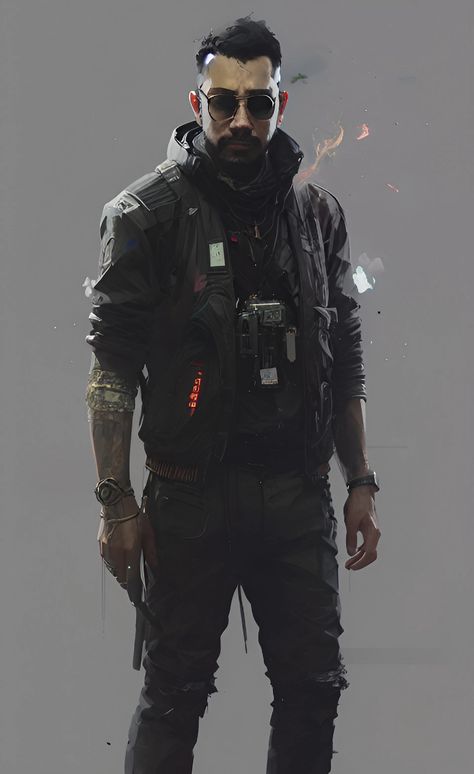 Cyberpunk Assets, Cyberpunk Cop, Cyberpunk Detective, Cyberpunk Animals, Cyberpunk Nomad, Cyberpunk Character Art, Cyberpunk Male, D20 Modern, Cyberpunk Rpg