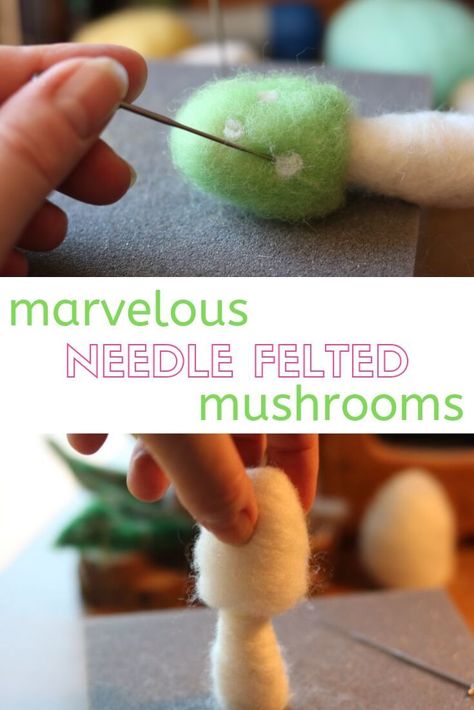 Needle Felting Kits For Beginners, Beginner Needle Felting Projects, Easy Needle Felting Projects For Beginners, Fall Needle Felting Ideas, Needle Felting Projects For Beginners, Easy Felting Projects, Easy Needle Felting Projects, Felting Projects For Beginners, Easy Needle Felting