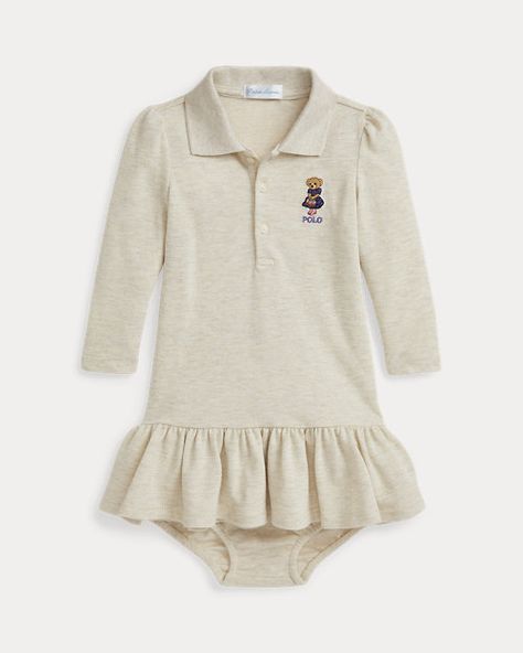 Ralph Lauren Baby Ralph Lauren, Ralph Lauren Toddler Girl, Baby Bloomers, Polo Bear, Jumper Shirt, Toddler Girl Outfits, Wimbledon, Polo Dress, Formal Shirts