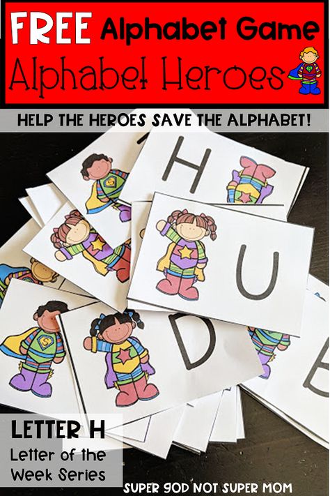 Letter J Activity, Letter H Activity, Letter I Activity, N Is For Nest, Superhero Lessons, Superhero Preschool, Superhero Week, Letter I Activities, Letter H Activities