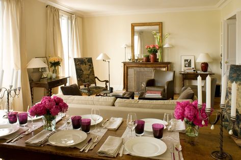 ina paris apartment Landed Interiors, Fran Keenan, Sothebys Real Estate, Ina Garden, Alison Victoria, The Paris Apartment, Beacon Hill Boston, Georgetown Dc, Living Room And Family Room