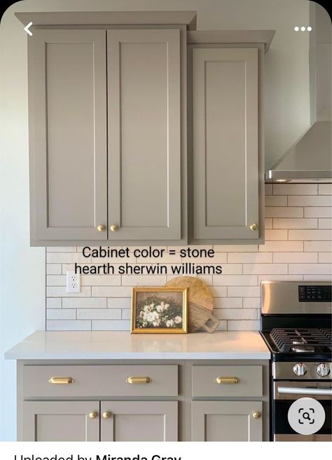 Stone Hearth, Cabinet Color, Classic Kitchen, Kitchen Cabinet Colors, Kitchen Inspiration Design, Kitchen Redo, Cabinet Colors, Kitchen Remodel Idea, Kitchen Style