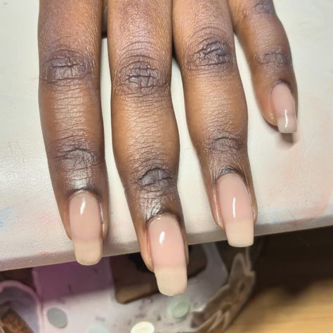 My first BIAB on natural nails💞 thank u for trusting me with ur beautiful growth!!! Swipe to see the process💋💋 Base Nails, Thank U, Natural Nails, Trust Me, The Process, Repair, Nails, Quick Saves