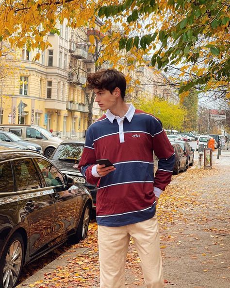 Rugby Outfits, Outfits Aesthetic Men, Moritz Hau, College Outfits Aesthetic, Converse Chuck 70s, Chuck 70s, Aesthetic Men, Fall College Outfits, Boyfriend Outfit