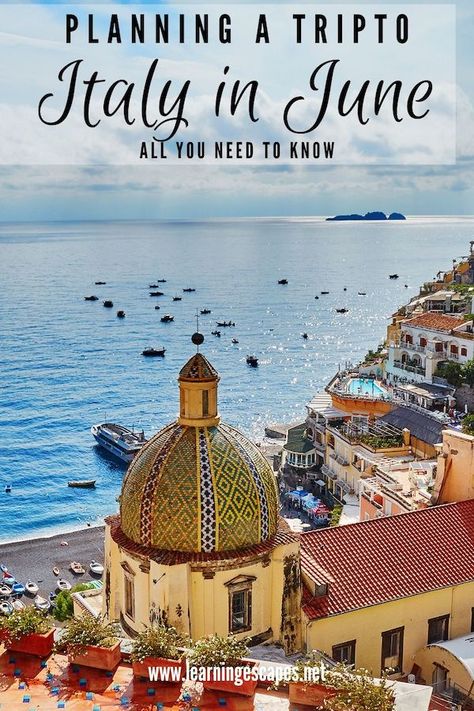 All you need to know to plan a trip to Italy in June. Is Italy hot in June, what are the best places to visit in Italy in June, what to pack? Find answers to these and more questions in this FREE guide to June in Italy. Italy June Outfits, What To Pack For Italy In June, What To Wear In Italy In June, Trip Organization, Italy In June, Birthday In Italy, Places To Visit With Kids, Plan A Trip To Italy, Italy Adventure