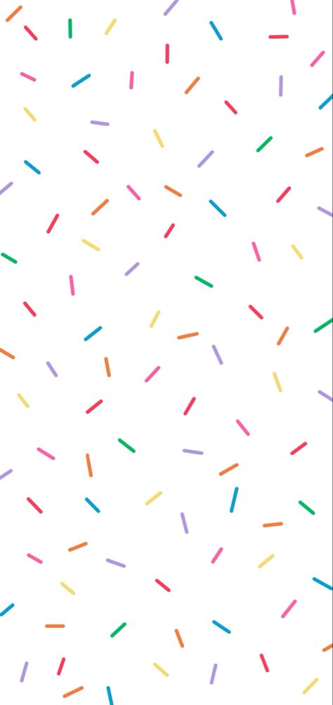 Sprinkles Aesthetic Wallpaper, Cake Background Design Aesthetic, Confetti Wallpaper Aesthetic, Sprinkle Background Wallpapers, Sprinkles Background Wallpapers, Sprinkles Wallpaper Backgrounds, Birthday Phone Background, Cute Baking Wallpaper, Sprinkles Iphone Wallpaper