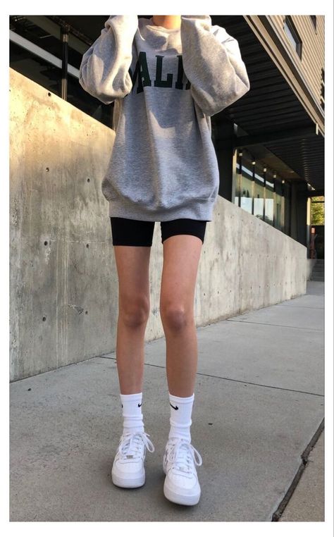 Af1 Outfit Women, Airforce 1 Outfit Women, Air Force Outfits, Air Force 1 Outfits, Airforce 1 Outfit, Nike Socks Outfit, Air Force Outfit, Af1 Outfit, Forces Outfit