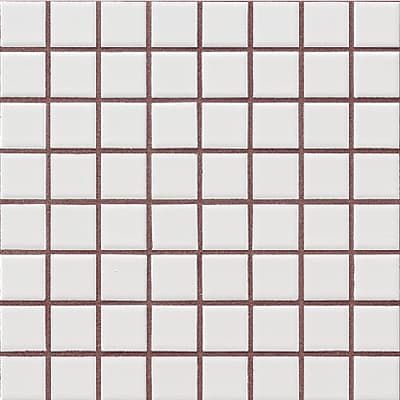 Grout Color | INAX TILE White Tiles Brown Grout, Brown Grout White Tile, Material Swatches, White Square Tiles, Brown Tile, Modern Spa, Coloured Grout, Kindergarten Design, Tile Texture