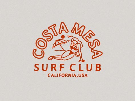 Tar Pit, Surf Logo, Surf Club, Surf Design, Vintage Surf, Club Logo, Club Design, Logo Mark, 로고 디자인