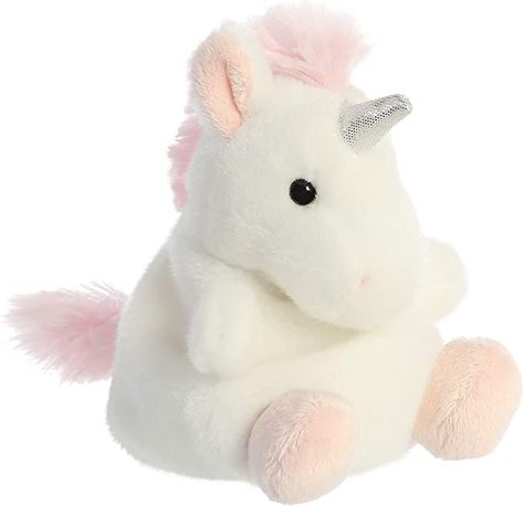 Palm Pals, Pink Fur, Unicorn Plush, Pink Unicorn, Cute Stuffed Animals, Palm Of Your Hand, Cute Plush, The Palm, Toys Gift