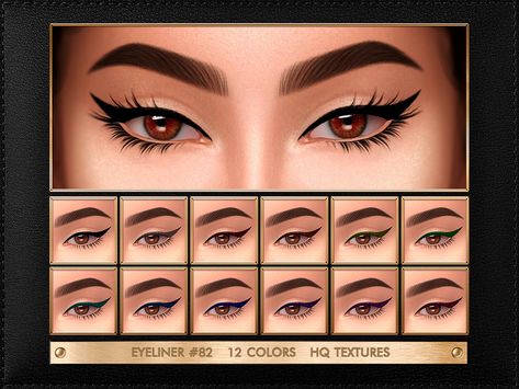 JUL_HAOS [COSMETICS] EYELINER #82 Sims 4 Cc Women Eyeliner, Ts4 Eyeliner, The Sims 4 Cc Lashes, Sims 4 Cc Makeup Eyeliner, Sims 4 Cc Makeup Eyeshadow, Mods Sims 4, Sims 4 Cc Eyes, Die Sims 4, The Sims 4 Skin