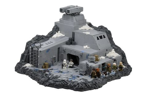 LEGO Star Wars Imperial Warlord Base Warehouse Exterior, Star Wars Imperial, Lego Creative, Lego Room, Lego Space, Star Wars Comics, The Force Awakens, Film Inspiration, Building Techniques