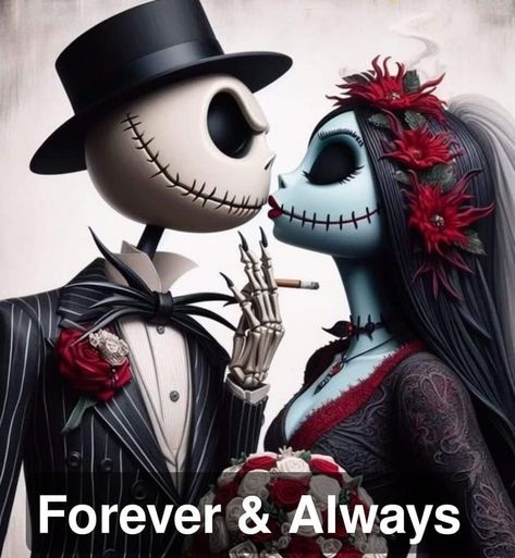 Jack And Sally Halloween, Nightmare Before Christmas Quotes, Nightmare Before Christmas Pictures, Jack Y Sally, Nightmare Before Christmas Wedding, Art Kits For Adults, Jack Nightmare Before Christmas, Nightmare Before Christmas Drawings, Nightmare Before Christmas Tattoo