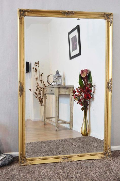 Dressing Wall, Extra Large Mirrors, Big Wall Mirrors, Huge Mirror, Spiegel Design, Mirror Wall Living Room, Mirror Wall Bedroom, Full Length Mirror Wall, Gold Mirror Wall