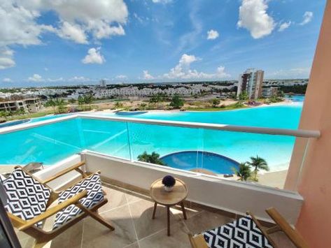 Dreams Sands Cancun Resort & Spa - Optional All Inclusive, Cancun | Best Price Guarantee - Mobile Bookings & Live Chat Ocean View Balcony, Cancun Resort, Riu Palace, Cancun Resorts, Indoor Play Areas, Honeymoon Suite, Outdoor Play Equipment, Outdoor Swimming, Bus Station