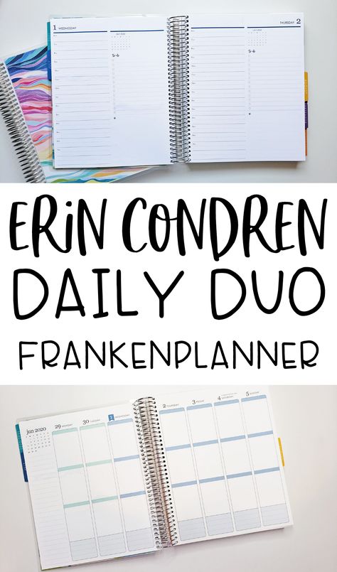 Erin Condren Daily Planner Ideas, Erin Condren Daily Duo Layout Ideas, Erin Condren Daily Duo Planner Ideas, Daily Duo Planner Ideas, Erin Condren Life Planner Dashboard Ideas, Erin Condren Daily Duo Ideas, Erin Condren Planner Ideas, Erin Condren Layout, Erin Condren Monthly Planner