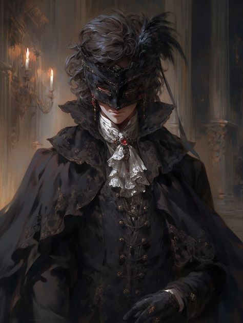 Dark Victorian Character Art, Victorian Aesthetic Men, Victorian Mage, Victorian Man Art, Victorian Character Art, Dark Masquerade, Dark Victorian Aesthetic, Masquerade Art, Victorian Male