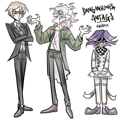 Danganronpa Antagonists, Kokichi Oma, Byakuya Togami, Danganronpa Game, Danganronpa Funny, Danganronpa 1, Danganronpa Memes, Trigger Happy Havoc, Nagito Komaeda