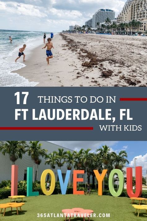 Fort Lauderdale Things To Do, Fort Lauderdale Florida, Ft Lauderdale, Family Friendly Activities, Family Travel Destinations, Florida Vacation, Great Restaurants, Florida Travel, Fort Lauderdale