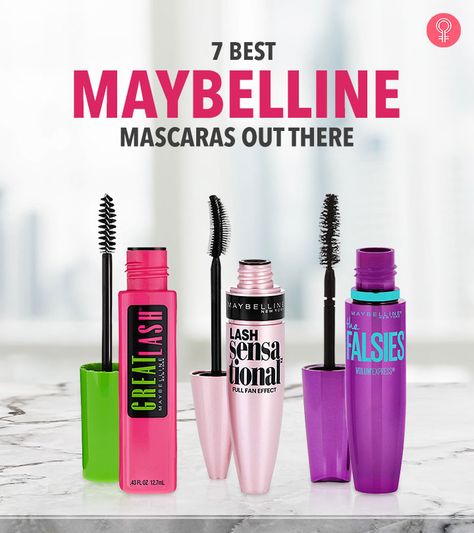 The 7 Best Maybelline Mascaras Out There Best Maybelline Mascara, Eyeliner For Small Eyes, Turquoise Eyeshadow, Maybelline Cosmetics, Cruelty Free Makeup Brands, False Lash Effect Mascara, Hazel Eye Makeup, Maybelline Mascara, Mascara Review