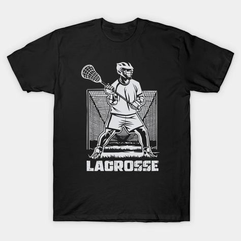 Lacrosse Game Gift - Lacrosse - T-Shirt | TeePublic Lacrosse Gifts, Gaming Gifts, Lacrosse, Sport T Shirt, The Game, Dodge, V Neck T Shirt, Graphic T Shirt, Essence