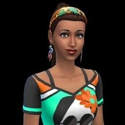 Penny Pizzazz / Age: YA / Aspiration: City Native / Traits: Home Turf, Romantic, Outgoing, Ambitious / Likes: / Dislikes: / Relationships: / Sentiments: / Reputation: / Occupations: Online A-Lister (Social Media 8) / Skills: Charisma 8, Comedy 6, Cooking 7, Programming 5 / Clubs: / Penny is THE source of the coolest happenings and the latest trends in San Myshuno. But will this Online A-Lister's staunch dedication to her career get in the way of finding romance? Penny Pizzazz, 17th Anniversary, San Myshuno, Get It Girl, Fashion District, Brown Hair Colors, The Source, Favorite Dress, Eye Color