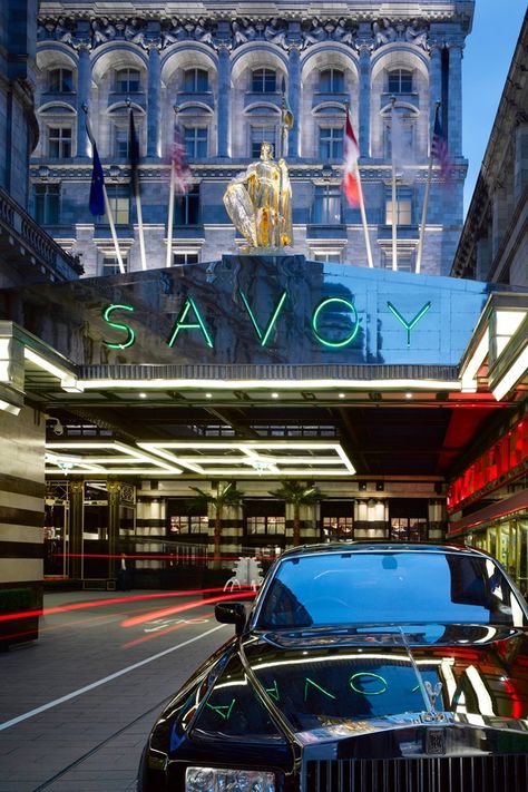 Savoy Hotel London, Savoy London, Savoy Hotel, London Hotels, London Town, Grand Hotel, Travel Agent, A Sign, Luxury Life