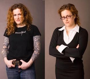 Lawyer with tattoos. This criminal, delinquent, juvenile, offender, scumbag could be the one to save your life. Don't judge tattoos. Lawyer Tattoo, Lawyer Woman, Tattoos In The Workplace, New York Lawyer, With Tattoo, Face Tattoos, Free Tattoo, Beauty Illustration, Face Tattoo