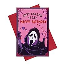 Horror Birthday Card, Happy Halloween Birthday, Elmo Wallpaper, Funny Get Well Cards, Funny Get Well, Horror Friends, Fiesta Halloween, Bday Wishes, Horror Gifts