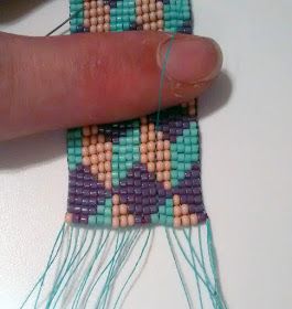 Seed Bead Bracelets Tutorials, Bead Looming, Loom Designs, Loom Craft, Seed Bead Crafts, Bead Loom Designs, Loom Jewelry, Bead Tutorials, Bead Weaving Tutorials