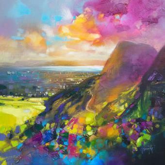 Art Prints | Edinburgh Arts Scott Naismith, Arthur’s Seat, Arthur's Seat, Arthurs Seat, Limited Edition Giclee, Original Landscape Painting, Limited Edition Art Print, Original Landscape, Posters And Prints