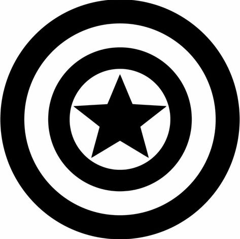 Captain America Shield Tattoo, Captain America Icon, Captain America Svg, Marvel Quilt, Captain America Tattoo, Captain America Symbol, Captain America Star, Ford Mustang Logo, Cricket Machine