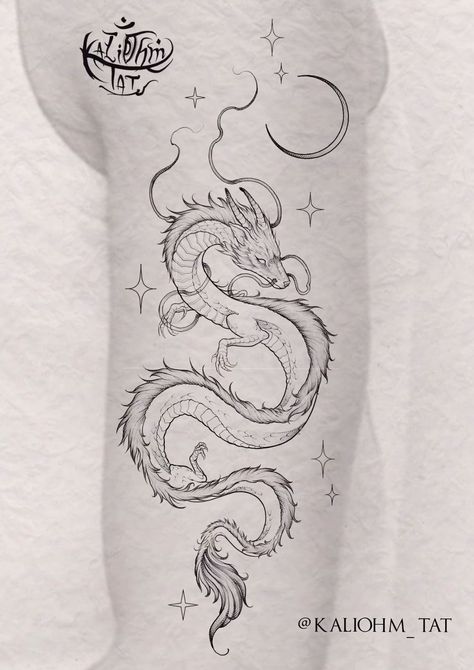 Japan Dragon Tattoo, Dragon Tattoo Leg, Dragon Thigh Tattoo, Dragon Tattoo Stencil, Dragon Tattoo Drawing, Dragon Tattoo Sketch, Dragon Tattoo Art, Chinese Dragon Tattoos, Tattoo Themes