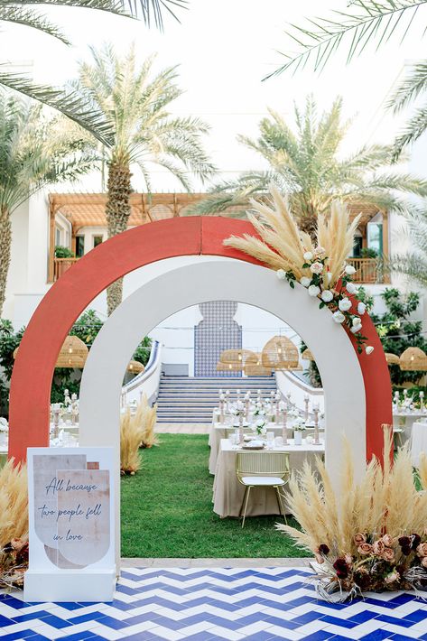 Wedding Signage Design, Wedding Dubai, Purple Chair, Party Entrance, Head Tables, Entrance Gates Design, Boho Tropical, Dubai Wedding, Wedding Backdrop Design