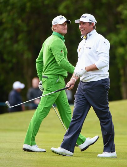 Jamie Donaldson & Lee Westwood Danny Maude Golf, Lee Westwood, What People Are Wearing, Golf Watch, Golf Etiquette, Golf Rules, Mr Style, Mens Golf, Golf Fashion