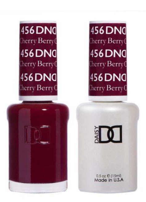 DND Gelcolor - Cherry Berry 0.5 oz - #DD456 Dnd Gel Nail Polish, Dnd Nail Polish, Berry Nails, Dnd Gel Polish, February Nails, Beyond Beauty, Gel Polish Colors, Beautiful Nail Designs, Nail Supply