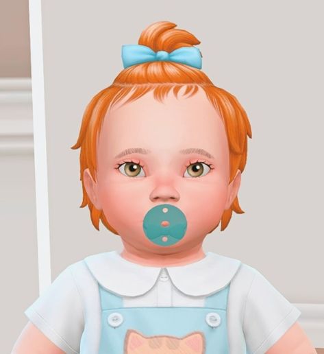 Sims4 Infant, Toddler Pacifier, Sims Memes, Sims Baby, Cc Sims4, Sims Four, Sims 4 Cas, Baby Pacifier, The Sims4