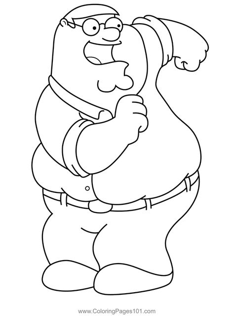 Peter-Griffin-Dancing-Family-Guy.webp 927×1.250 Pixel Peter Griffin Dancing, Guy Coloring Pages, Peter Family Guy, Griffin Drawing, Family Guy Cartoon, Easy People Drawings, Football Coloring Pages, Word Drawings, Horror Drawing