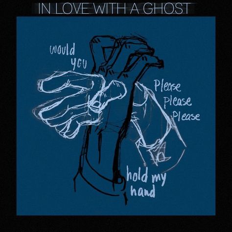 Long Distance:) Ghost Lover Art, Ghost Lover Aesthetic, In Love With A Ghost Aesthetic, Ghost Love Aesthetic, Ghost In Love, In Love With A Ghost, Cute Ghost Art, Ghost Love, Portrait Oil Painting