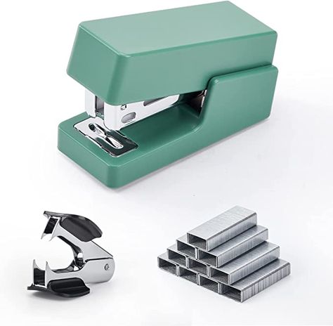 Mini Stapler, Room Wishlist, Magazine File Holders, Staple Remover, Magazine Files, Mini Office, Green Office, File Holder, Smartwatch Women