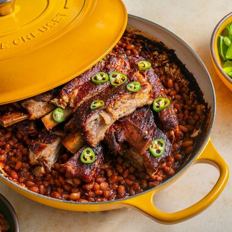 One-Pot Meal Braising Recipes with Momofuku | Le Creuset® Official Site Le Creuset Recipes Beef, Le Creuset Braiser Recipes, Recipes For Le Creuset Braiser, Le Creuset Recipes Braiser, Chicken In Le Creuset Dutch Oven Recipes, Braiser Recipes, Le Creuset 3.5 Quart Recipes, Short Rib Stew, Braising Recipes